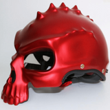 Unique Retro Designer Skull Limited Edition Motorcycle Bike Helmet-Vehicle Accessories-radekus