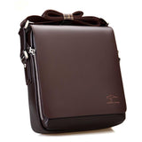 Cross Body Messenger Leather Bag-Bags-radekus