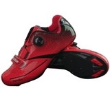 Biking Cycling self locking red shoes from radekus