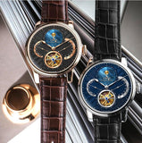 Mechanical Watch With High Accuracy Chronograph & Sapphire Glass-Jewelry & Watches-radekus