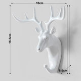 Animal Head Wall Hanger For Coats Keys Bags Umbrellas-hanger-radekus