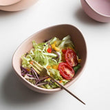 Lotus Ceramic Bowl Fruit Plate Sets