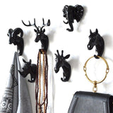 Animal Head Wall Hanger For Coats Keys Bags Umbrellas-hanger-radekus