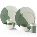 Bamboo Fiber Tableware Dinner Set