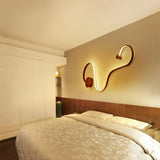 Wavy Pattern Led Home Decor Ceiling Wall Lights For Living Room Bedroom-Wall Light-radekus