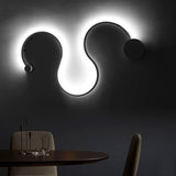Wavy Pattern Led Home Decor Ceiling Wall Lights For Living Room Bedroom-Wall Light-radekus