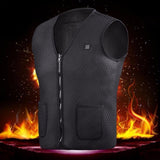 Black Heating Vest