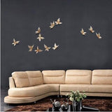 Lotus Flowers 3D Wall Hanging Decor Mural With Butterflies-Wall Hanging-radekus