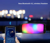 Outdoor Portable Wireless Bluetooth Speaker High Bass with LED Lights-Speaker-radekus