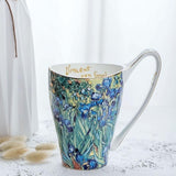 Bone China Coffee Mug & Tea Cup With Retro Art Van Gogh Paintings-Kitchen-radekus