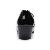 Checkerboard Leather Shoes