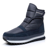 Warm Plush Ankle Winter Snow Boots For Men