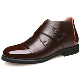 Brown Leather Chelsea Boots