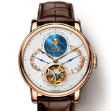 Mechanical Watch With High Accuracy Chronograph & Sapphire Glass-Jewelry & Watches-radekus