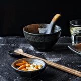 Retro Japanese Frosted Texture Ceramic Tableware Set