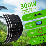 Portable Solar Charger Panel For Outdoor Car RV Home Power Generation-Solar Charger-radekus