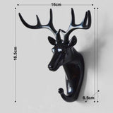 Animal Head Wall Hanger For Coats Keys Bags Umbrellas-hanger-radekus