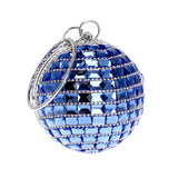 Women Evening Bags Clutch Purse Luxury Diamonds Circular Clutch Bag Fashion Lady Handbag Chain Shoulder Wedding Bag Minaudiere-100002856-radekus