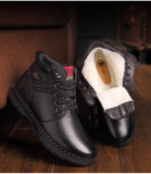 Black Genuine Leather Shoes For Men