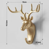 Animal Head Wall Hanger For Coats Keys Bags Umbrellas-hanger-radekus