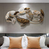 Room Wall Decor Hanging With Amazonian Rainforest Mural In Earthen Tone-Wall Hanging-radekus