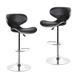 Lounge Bar Swivel Stool With Adjustable Height 2Pcs/Set