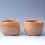Nordic Style Handmade Wooden Lapland Finnish Kuksa Beverage Mug-Kitchen-radekus