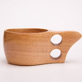 Nordic Style Handmade Wooden Lapland Finnish Kuksa Beverage Mug-Kitchen-radekus
