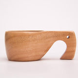 Nordic Style Handmade Wooden Lapland Finnish Kuksa Beverage Mug-Kitchen-radekus