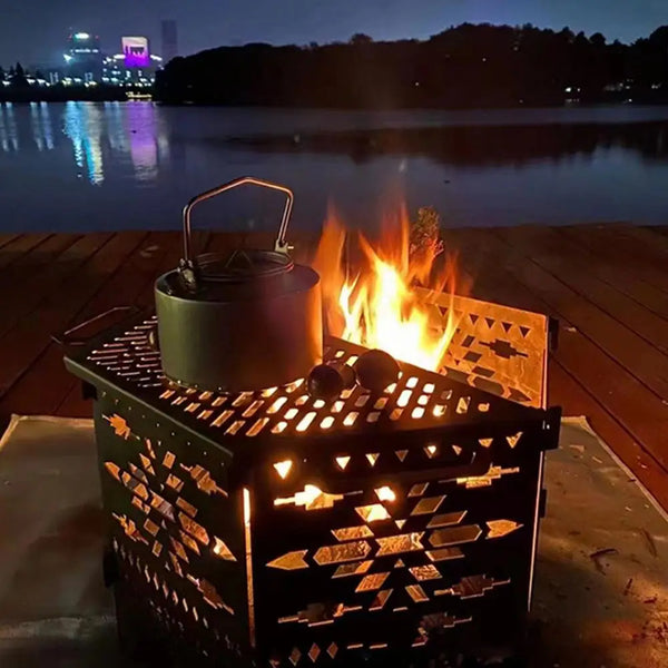 Portable and Folding Outdoor Fire Pit