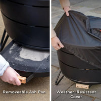 Smokeless Wood Burning Outdoor Fire Pit