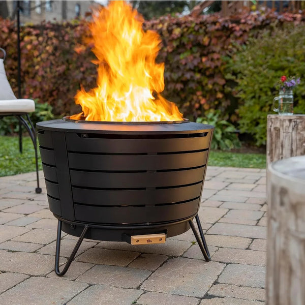 Smokeless Wood Burning Outdoor Fire Pit