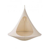 white waterproof hanging ufo flying saucer cocoon camping tent