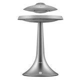 Gray UFO Magnetic Levitating Speakers
