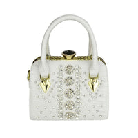 Studded Rhinestone Women's Handbag