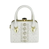 Studded Rhinestone Women's Handbag