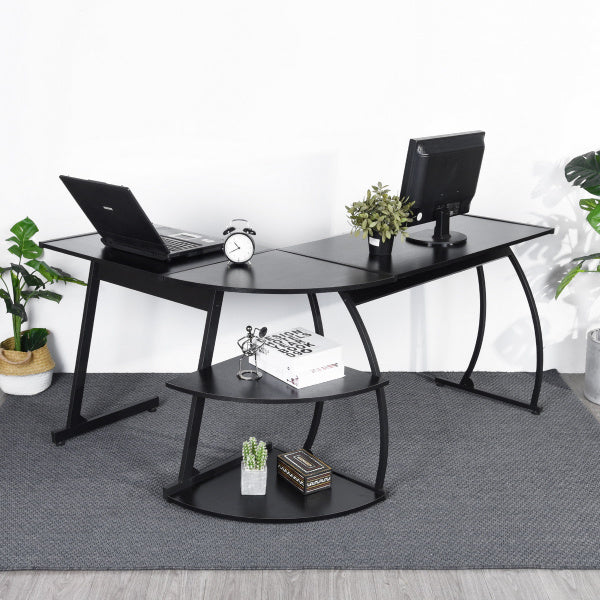 Home Office L-shape Desk - As Picture