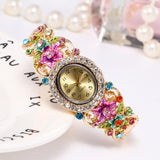 Colorful Flower Watch