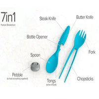Multi-Functional Titanium Cutlery For Outdoor Use-Outdoor-radekus