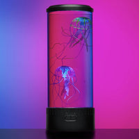 Jellyfish Aquarium Lava Lamp & Night Light-Home Decor-radekus