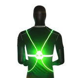 Reflective Light Up LED 360 Visibility Vest For Night Time Activities-outdoors-radekus