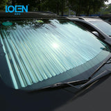 Retractable Windshield UV & Heat Resistant Sun Visor-Vehicle Accessories-radekus