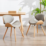 Grey Minimalist Chairs For Home Decor