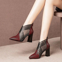 Mesh Crisscross Design Women's Shoes