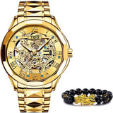 Gold Color Watch For Men