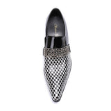 Checkerboard Pattern Shoes For Men