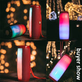 Outdoor Portable Wireless Bluetooth Speaker High Bass with LED Lights-Speaker-radekus