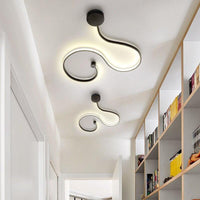 Wavy Pattern Led Home Decor Ceiling Wall Lights For Living Room Bedroom-Wall Light-radekus