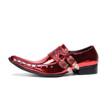 Red Business Casual Shoes