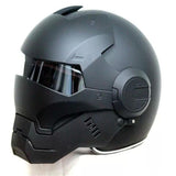 Top Quality ironman helmet for bikes, motorbikes, motorcycles size small at radekus.com